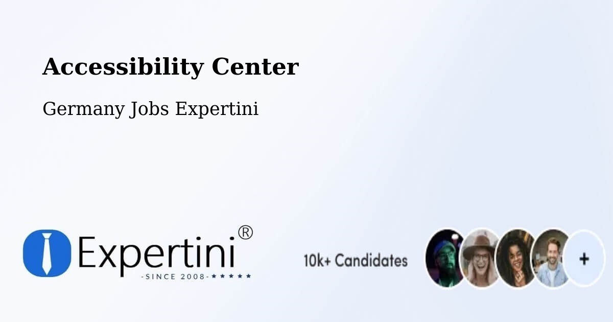 Accessibility Center - Germany Jobs Expertini