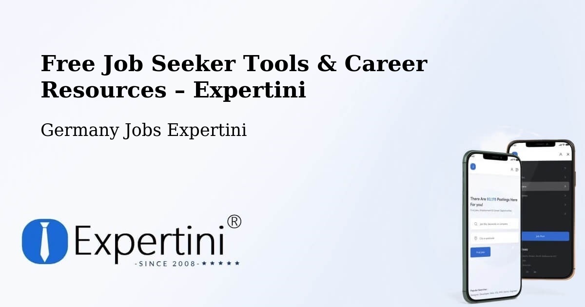 Free Job Seeker Tools & Career Resources – Serrig - Serrig, Germany Jobs Expertini